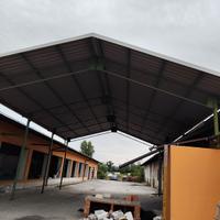 Grande copertura industriale , tetto, tettoia