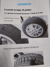 Cerchi in lega e gomme 