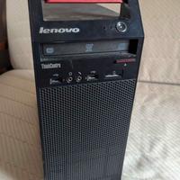 Case pc Lenovo con alimentatore e DVD