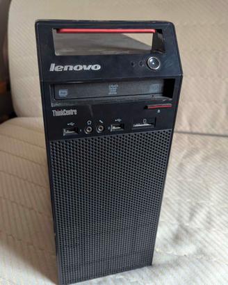 Case pc Lenovo con alimentatore e DVD