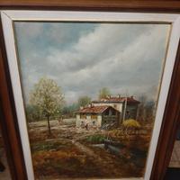quadro olio su tela 