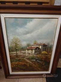 quadro olio su tela 