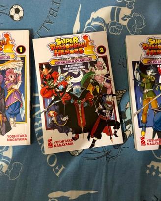 Set: Super Dragonball Heroes Vol. 1-2-3 (NUOVI)