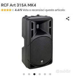 impianto audio e luce  Noleg. luce disco rcf fbt