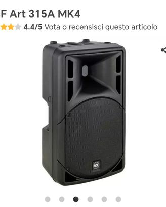 impianto audio e luce  Noleg. luce disco rcf fbt