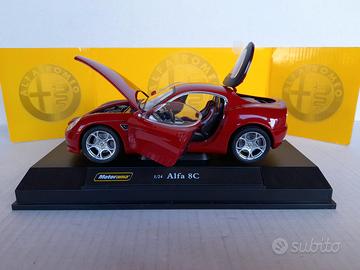 MODELLO AUTO ALFA ROMEO 8 C COMPETITION NO BURAGO