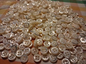 980 bottoni madreperla per camicie 