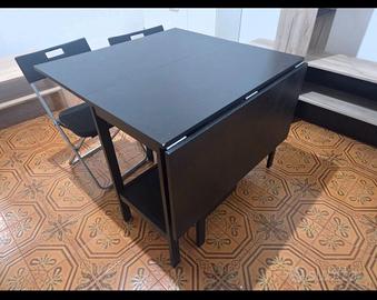 Tavolo Pieghevole Salvaspazio + 3 Sedie Piegevoli