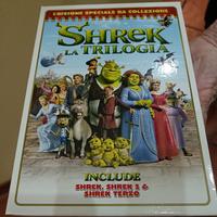 DVD la trilogia Shrek 1 2 3 +l ultimo capitolo ori