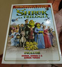 DVD la trilogia Shrek 1 2 3 +l ultimo capitolo ori