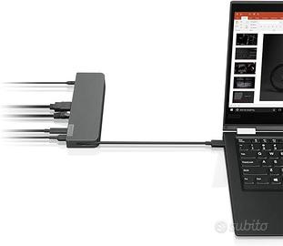 LENOVO USB-C Mini Dock - USB-C - VGA, HDMI - 1GbE