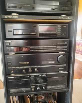 impianto stereo Pioneer anni 90