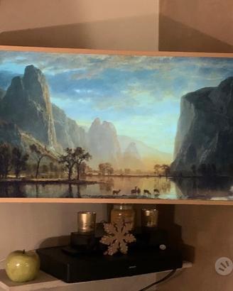 Samsung TV The Frame 2019 4K 43” con cornice legno