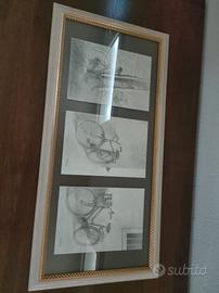 Quadro con stampe