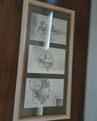 Quadro con stampe