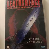 Leatherface non aprite quella porta III dvd