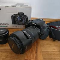 fotocamera digitale REFLEX CANON EOS 650D