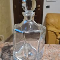 bottiglia  in vetro/cristallo per liquore