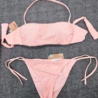 Costume Calzedonia fascia e slip con Swarovski