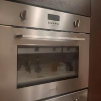 Forno da incasso combinato microonde SMEG SC445MCX