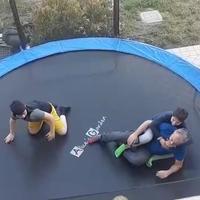 tappeto elastico da giardino