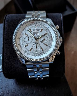 Breitling Bentley Motors 6.75 Speed Sport 'SilveR