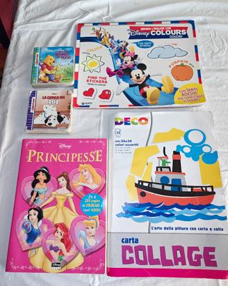 Blocco da colorare per bambini 