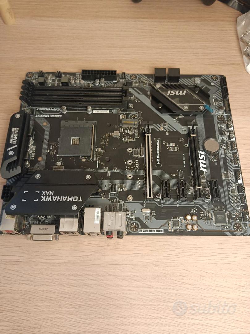 MSI B450 Tomahawk MAX + CPU Ryzen 5 3600 - Informatica In vendita