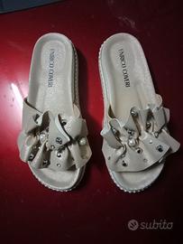 Sandali gioiello - ciabatte - zeppe n. 36 Coveri
