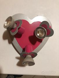 Lampadario cameretta femminile