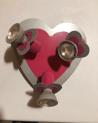 Lampadario cameretta femminile