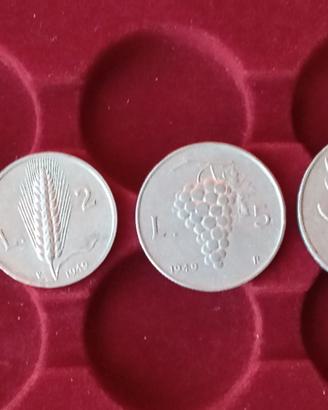 Serie 1949 RepubblicaItaliana raro 2 lire 1949 SPL