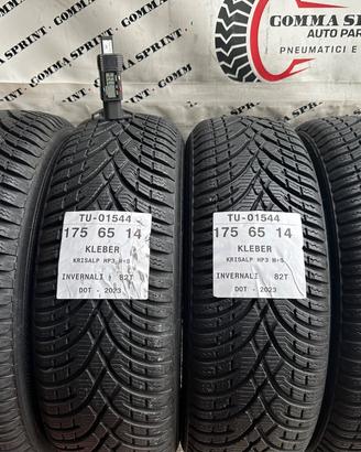 4 PNEUMATICI 175/65 R14 KLEBER INVERNALI 90%