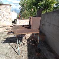 barbecue in ferro battuto