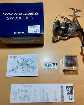 Shimano Saragosa Swa 8000 HG NUOVO