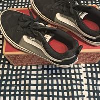 Scarpe Vans nere grige 