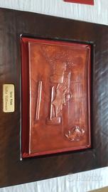 bassorilievo Gilles Villeneuve Ferrari