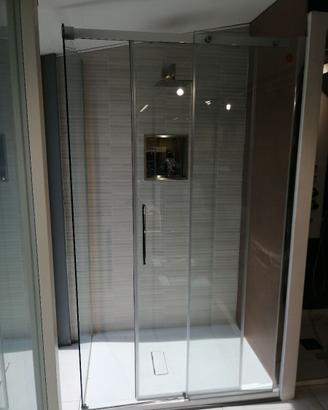 BOX DOCCIA 80X120 CRISTALLO 8 mm