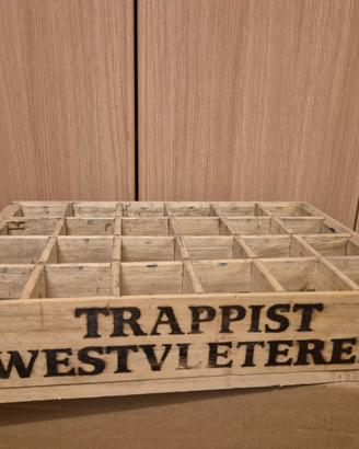 Westvleteren birra 8 e Blonde + Cassa legno