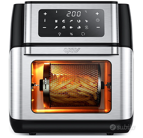Friggitrice ad Aria 10 Litri, 10 in 1 Forno ad Ari