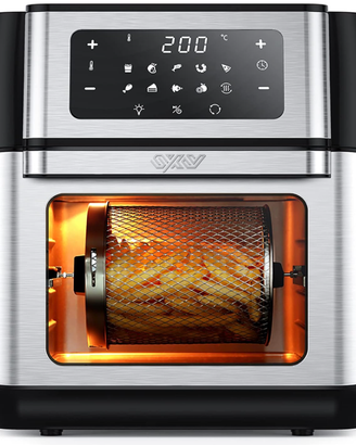 Friggitrice ad Aria 10 Litri, 10 in 1 Forno ad Ari