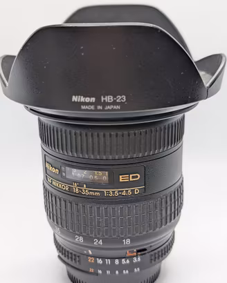 Nikon NIKKOR 18-35mm f/3.5-4.5 G ED Nikon AF-S FX