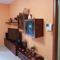 Parete attrezzata legno massello MADE IN ITALY 