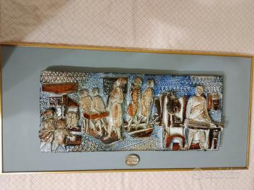 quadro ceramica A.BIANCINI - Faenza