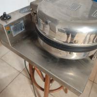 CREPIERA ELETTRICA PROFESSIONALE CON COPERCHIO