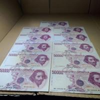 50000 LIRE-"BERNINI"-SECONDO TIPO-PEZZI 11-FDS-