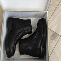 Scarpe Velasca donna stivaletti neri pelle 39.5