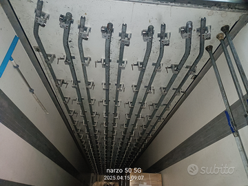 Tubovie per carni appese per euro ganci