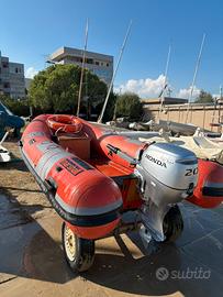 Gommone Marshall M40 e motore Honda 20 cv