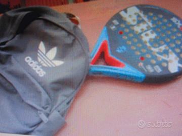 RACCHETTA-PADEL SIUX-MOD SX6+SCARP+ZAINETTO-ADIDAS